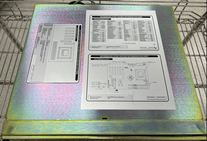 ASM MS 896 Window PC Parts