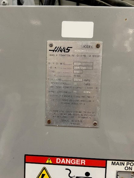 Haas Mini Mill