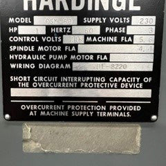 Hardinge DSM 59 Lathe