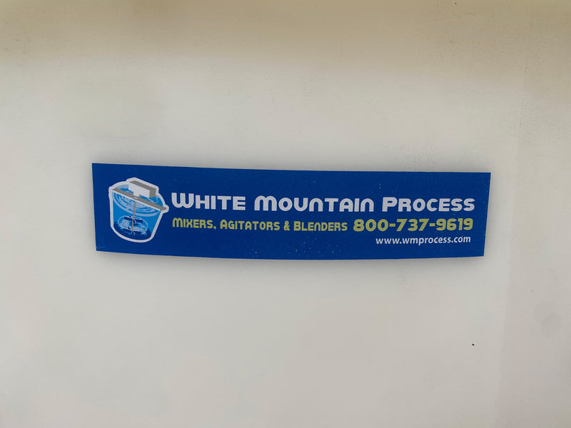 White Mountain Process Mix Tank