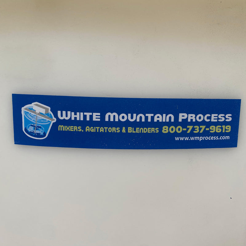 White Mountain Process Mix Tank