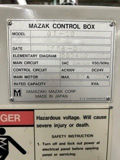 Mazak QT-10 Lathe