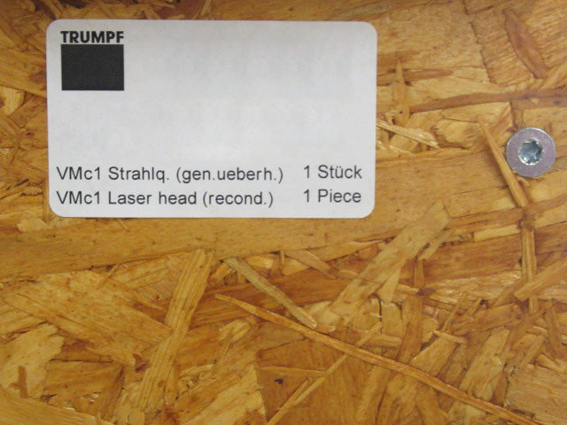 Trumpf Vectormark VMc 1 Laser Head