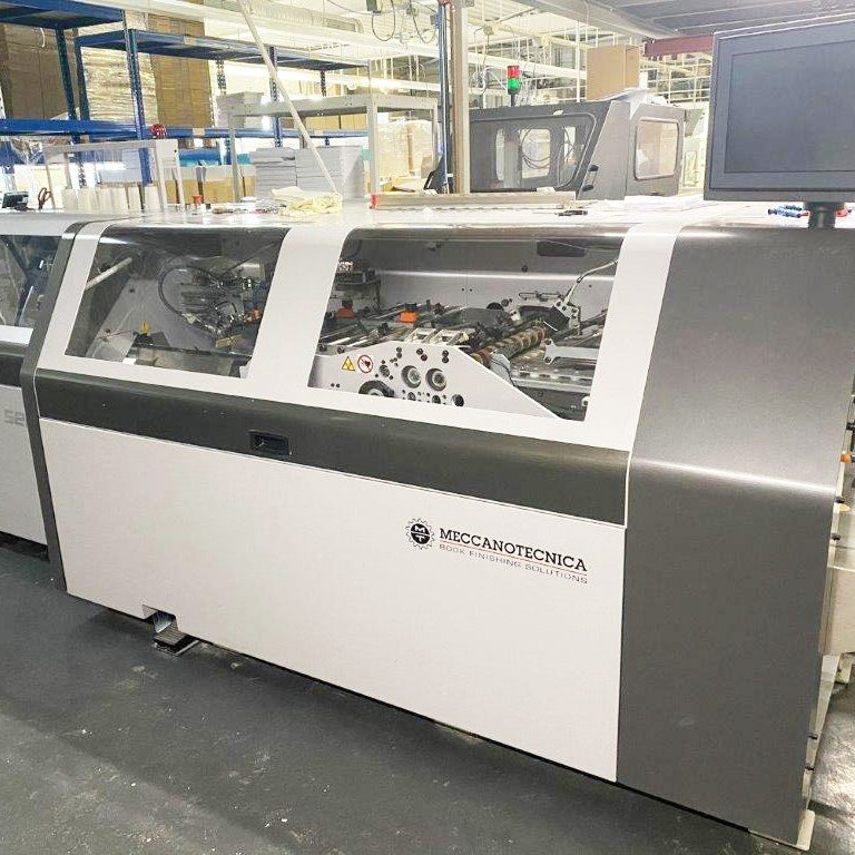 Meccanotecnica Aster Universe Automatic Folding & Book-Thread Stitching Machine