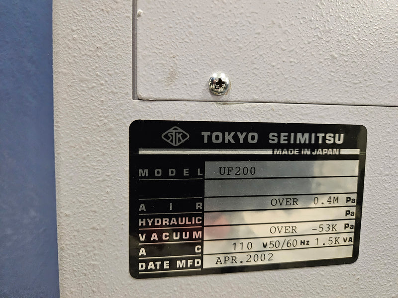 Accretech / TSK UF 200 Automatic Wafer Prober