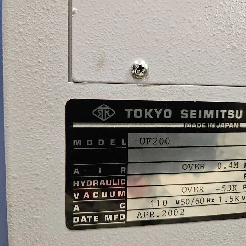 Accretech / TSK UF 200 Automatic Wafer Prober