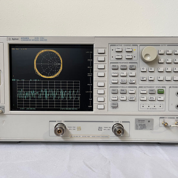 Agilent 8753 ES S Parameter Network Analyzer