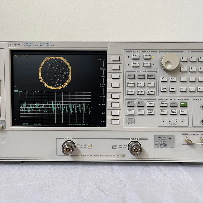 Agilent 8753 ES S Parameter Network Analyzer