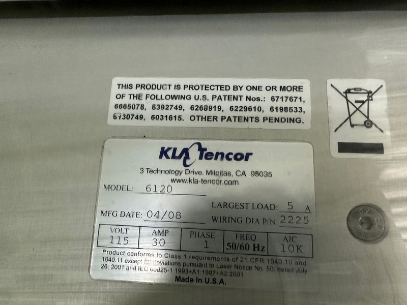 KLA Candela 6120 Surface Inspection System