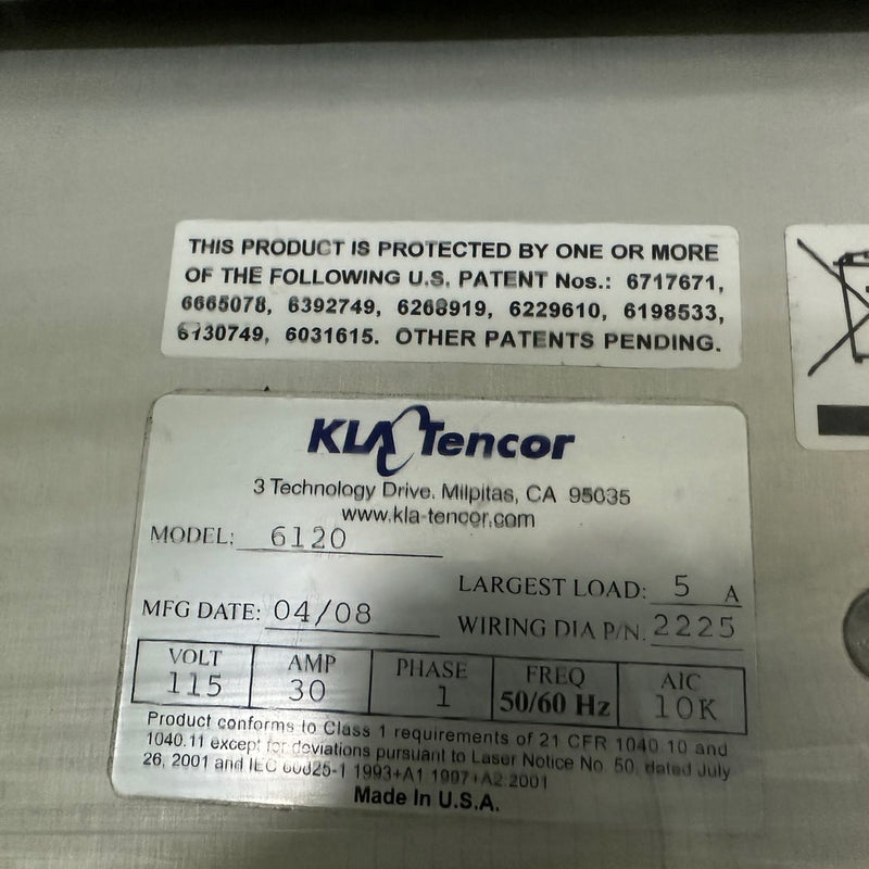 KLA Candela 6120 Surface Inspection System