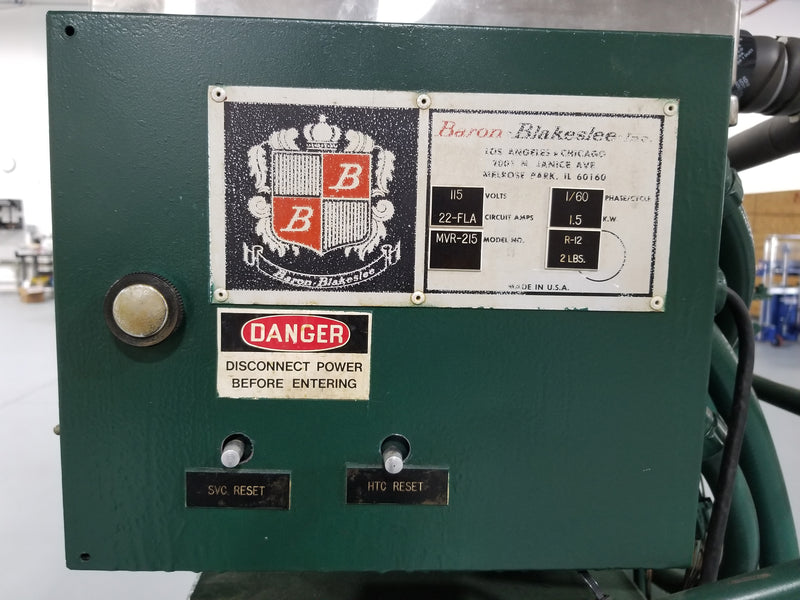 Baron Blakeslee MVR 215 LE Vapor Degreaser