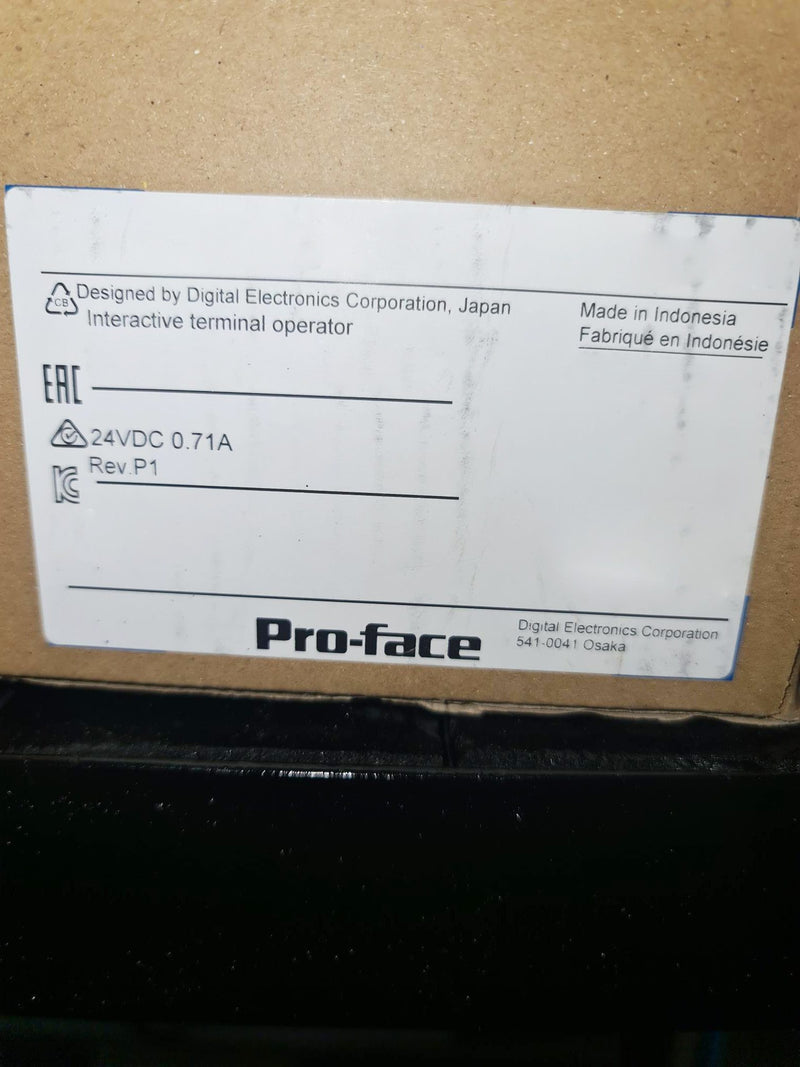 Digital Electronics Pro-Face HMI