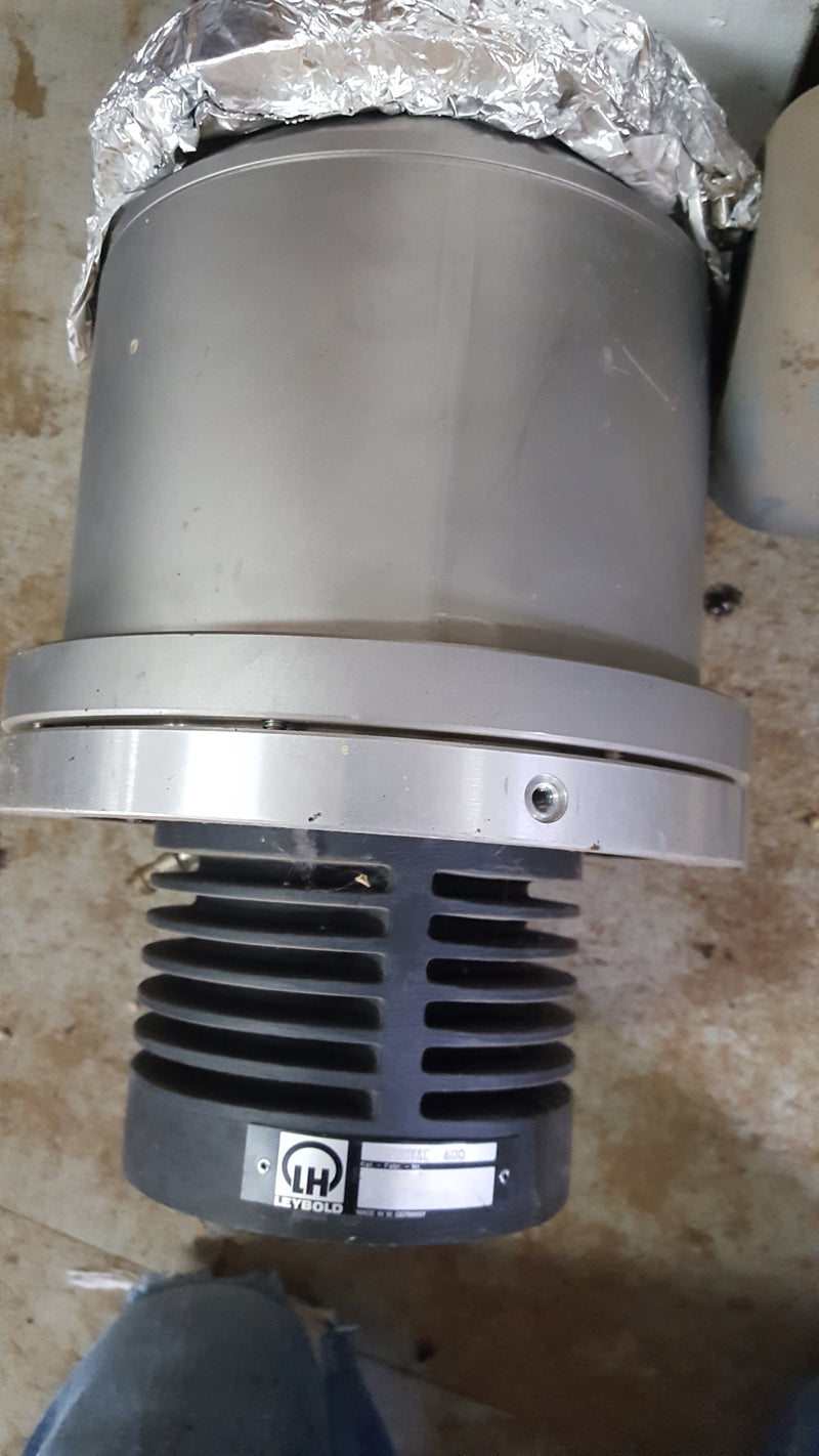 Leybold Turbovac 600 Turbo Pump