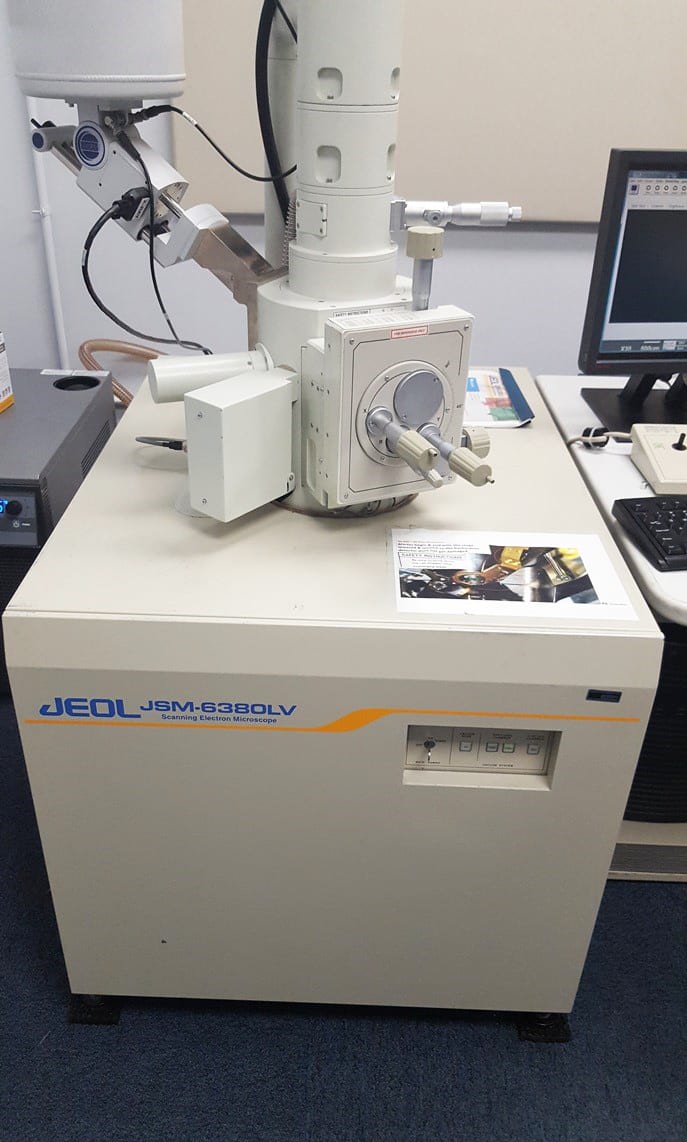 Jeol JSM 6380 LV SEM (Scanning Electron Microscope)