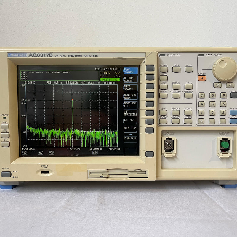 Yokogawa / Ando AQ 6317 B Optical Spectrum Analyzer