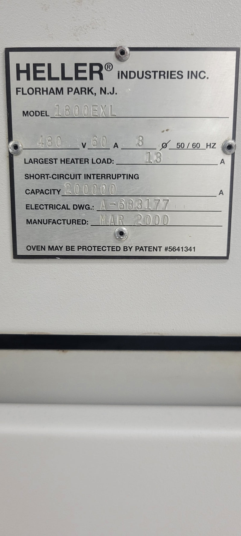 Heller 1800 EXL Reflow Oven