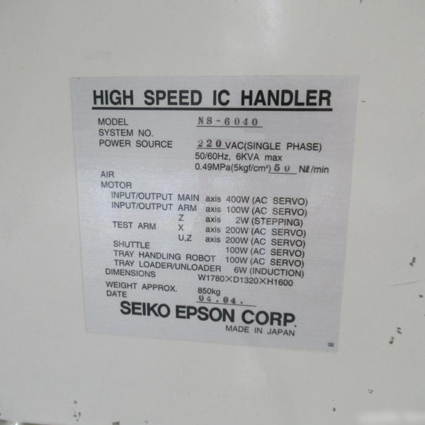 Seiko / Epson NS 6040 Handler
