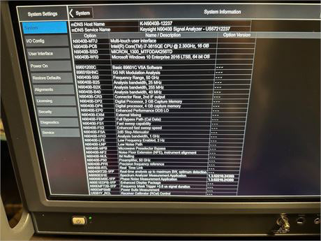 Keysight N 9040 B Signal Analyzer