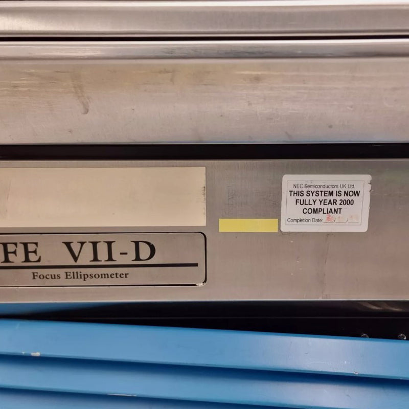 ONTO / Rudolph FE VII D Focus Ellipsometer