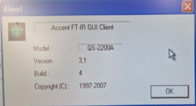 Accent Optical / Biorad QS 2200 A Spectrometer