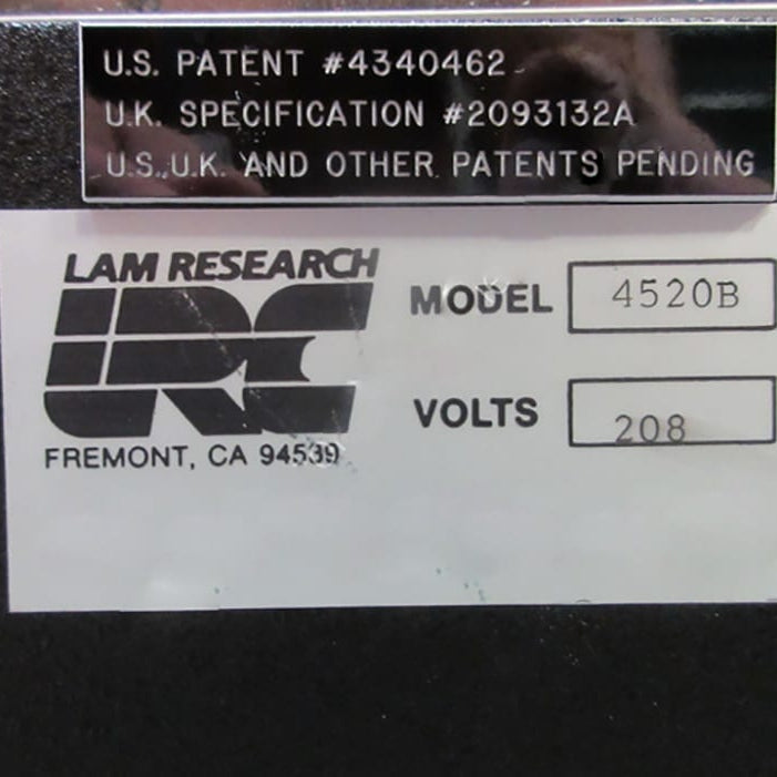 Lam Rainbow 4520 Dielectric Etcher
