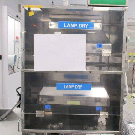 X-Fab Lamp Dry Acetone Hood