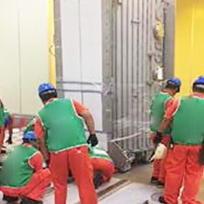 Applied Materials NAR 1800 Vertical In-Line Sputtering Machine