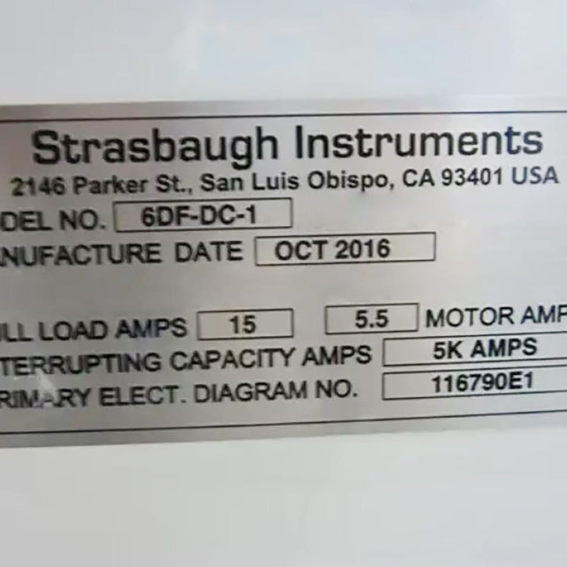 Strasbaugh 6 DF DC 1 Single Spindle Polisher