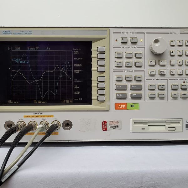 Keysight / Agilent 4294 A Precision Impedance Analyzer