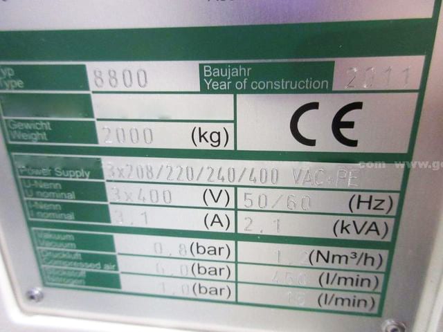 Besi / Datacon 8800 Chameo Dual Head Multi Flip Chip Bonder