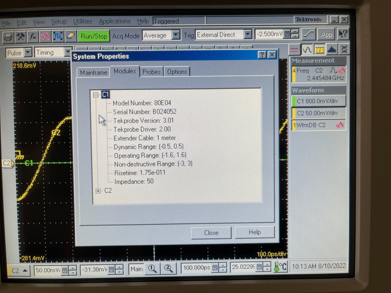 Tektronix 80 E 04 Sampling Module