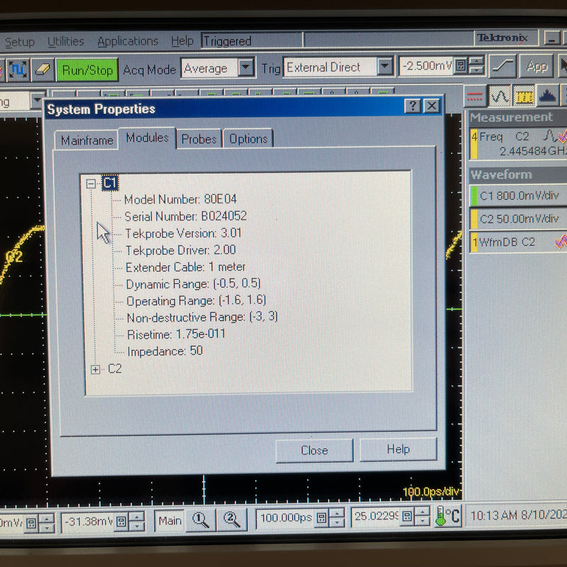 Tektronix 80 E 04 Sampling Module