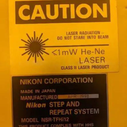 Nikon NSR TFH i 12 C i-Line Stepper
