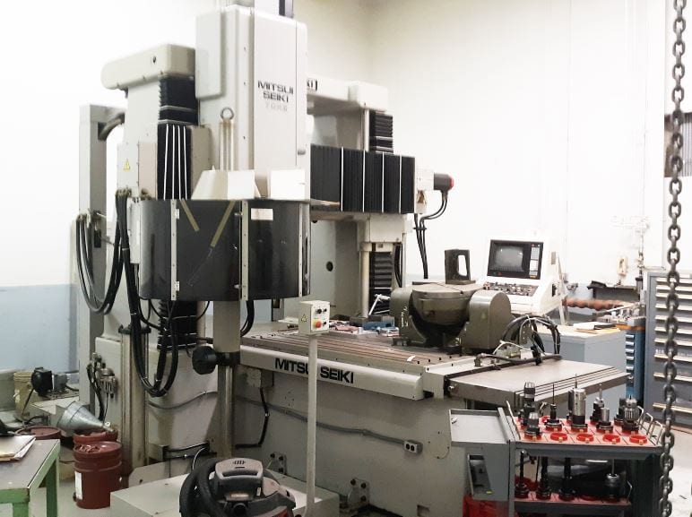 Mitsui Seiki 7 CN 105 Vertical Jig Boring Machine