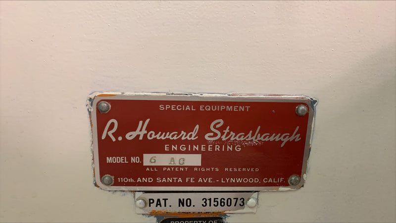 Strasbaugh 6 AC Spindle Polisher