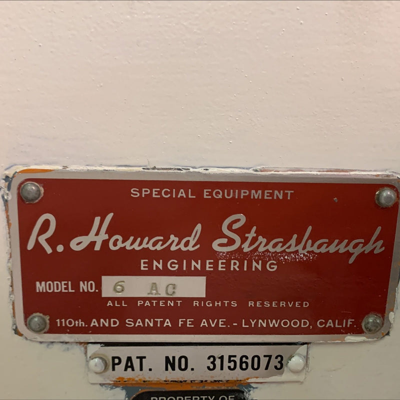 Strasbaugh 6 AC Spindle Polisher