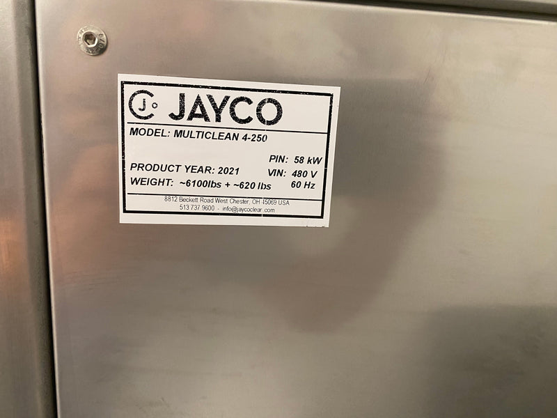 Jaygo Multiclean 4-250 Cleaning System