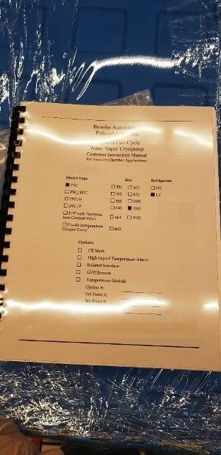 Polycold PFC 1101 LT Chiller