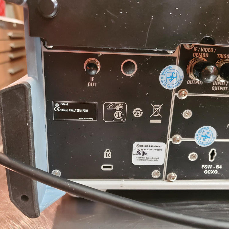 Rohde & Schwarz FSW 67 Signal Spectrum Analyzer