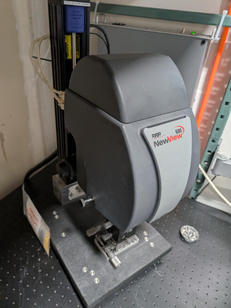 Zygo Newview 600 Optical Surface Profilometer