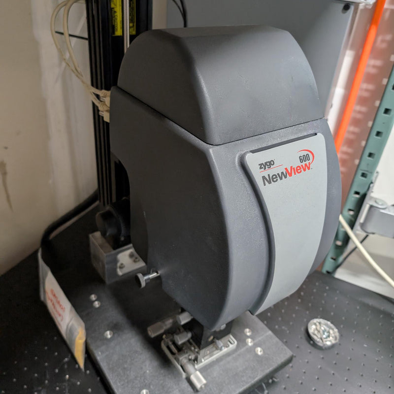 Zygo Newview 600 Optical Surface Profilometer