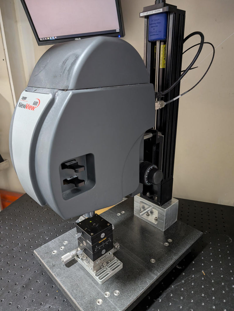 Zygo Newview 600 Optical Surface Profilometer