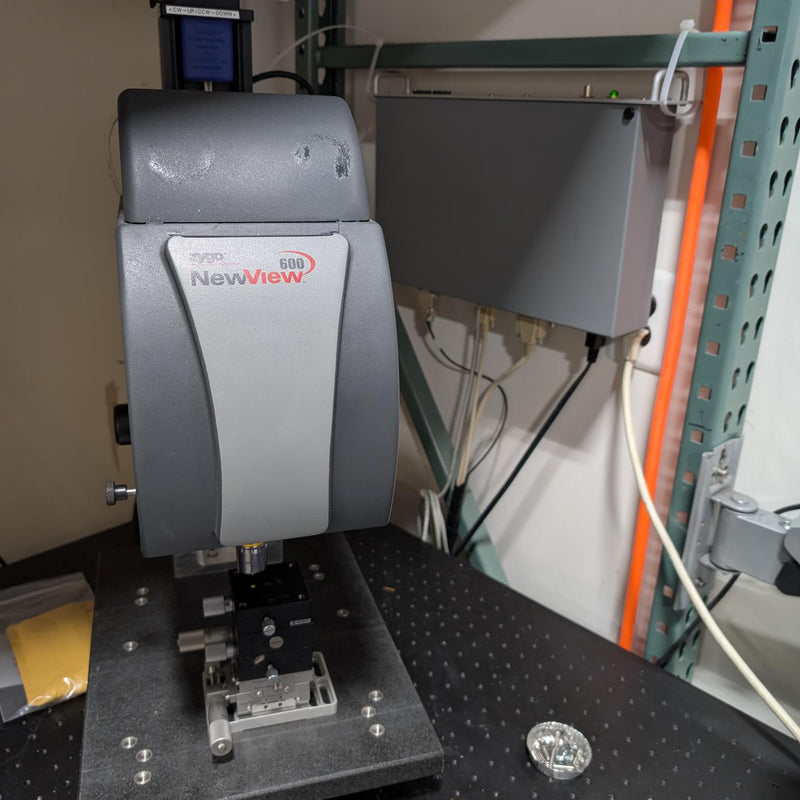 Zygo Newview 600 Optical Surface Profilometer