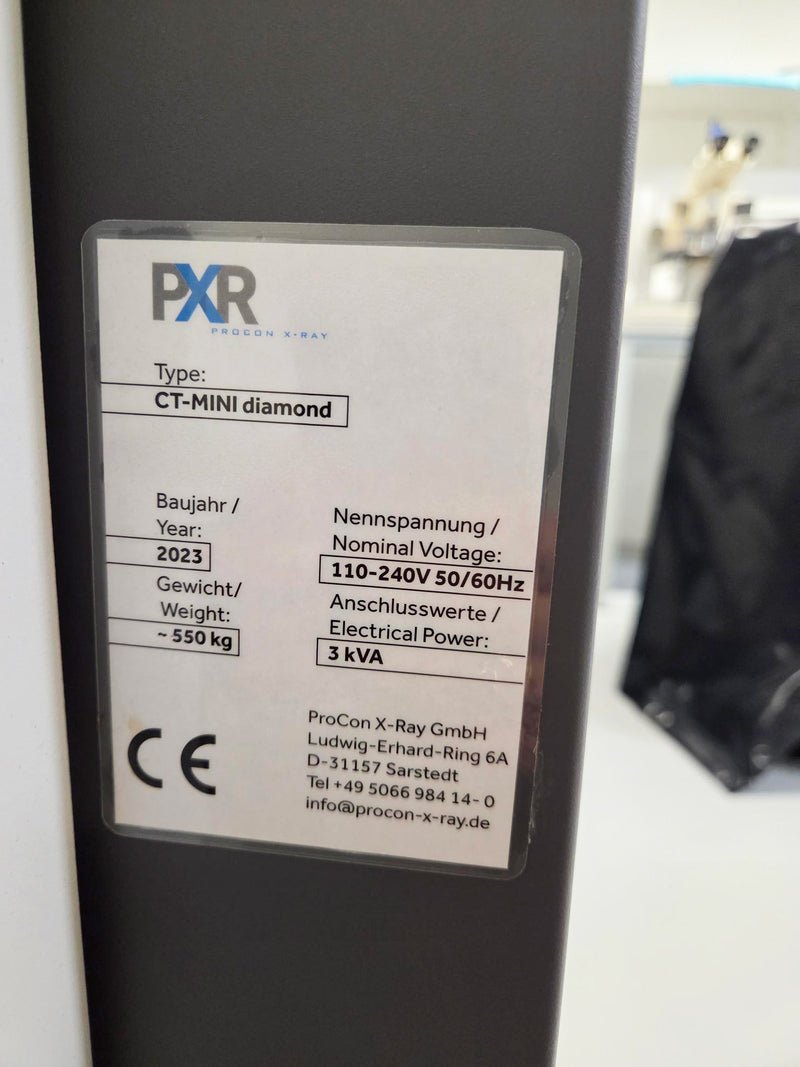 PrCon X-Ray CT Mini Diamond CT System