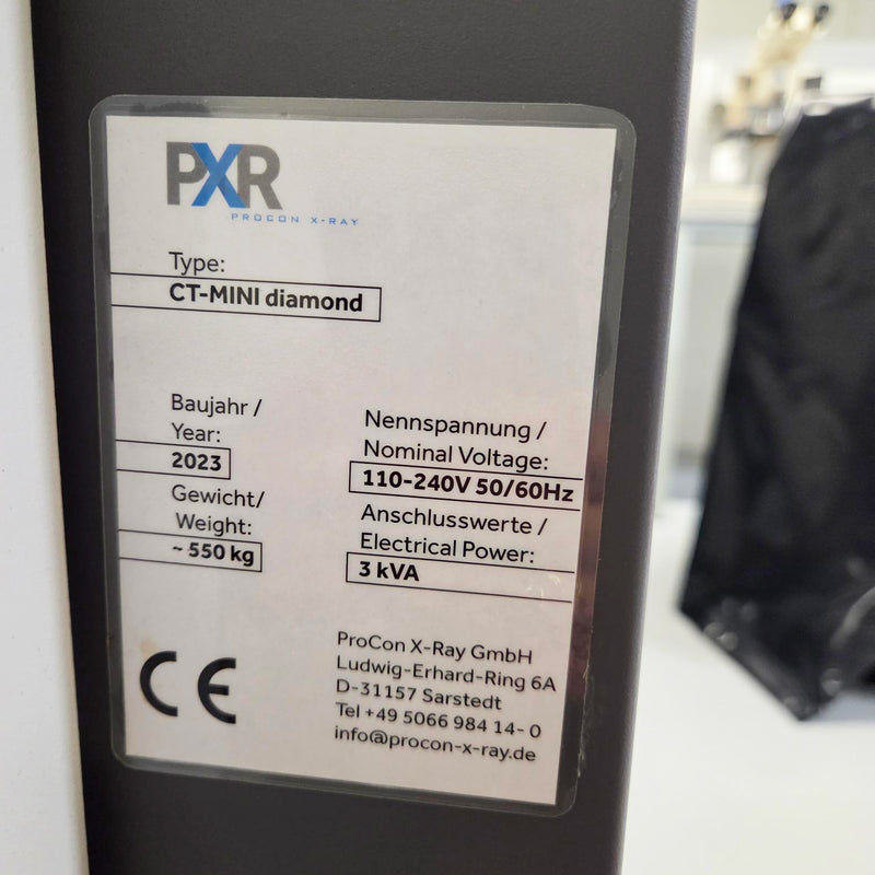 PrCon X-Ray CT Mini Diamond CT System