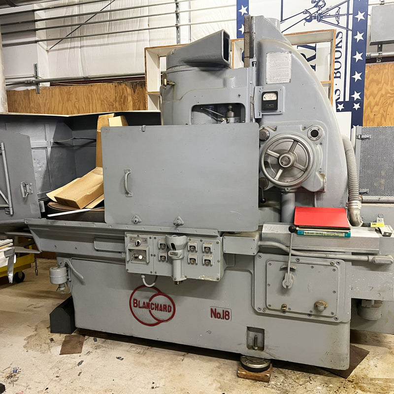 Blanchard No. 18 Surface Grinder