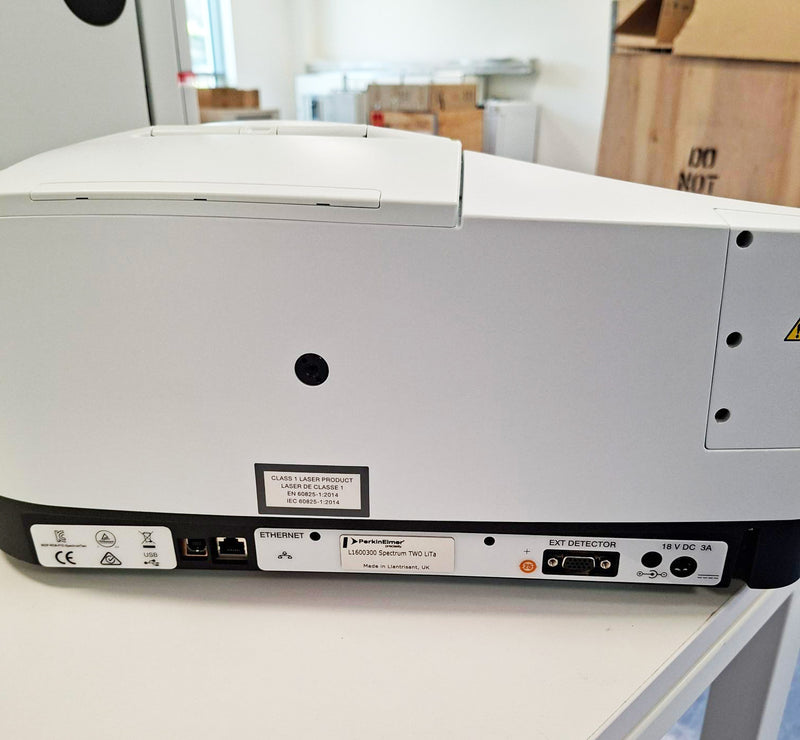 Perkin Elmer Spectrum Two FTIR Spectrometer (Fourier Transform Infrared)
