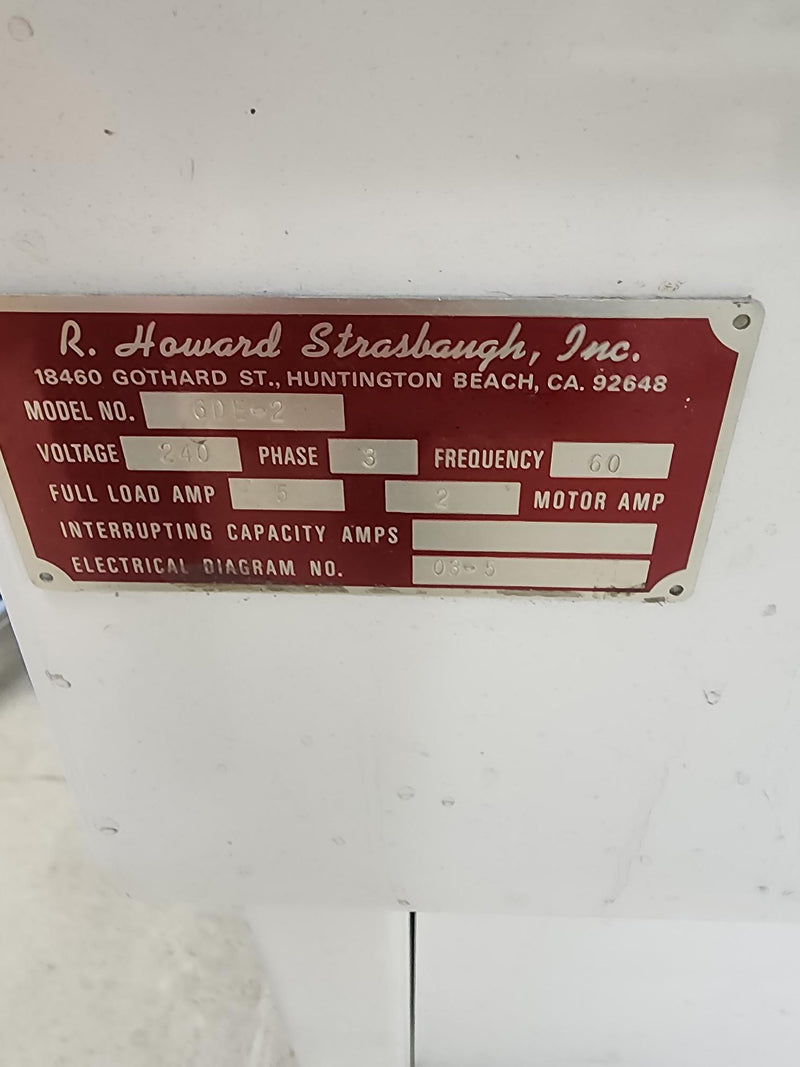 Strasbaugh 6 DE 2 Polisher – Bridge Tronic Global