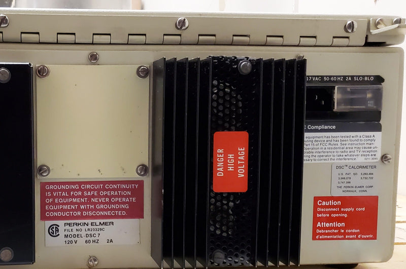 Perkin Elmer DSC 7 Differential Scanning Calorimeter (DSC)