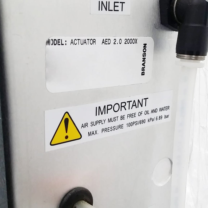 Branson 2000 X AED Ultrasonic Welder